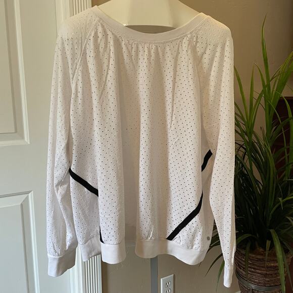Z by Zella Athletic Wear Womens Plus Size 3X Top White - Picture 1 of 6